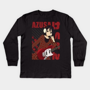 K-ON ! - Azusa Nakano Kids Long Sleeve T-Shirt